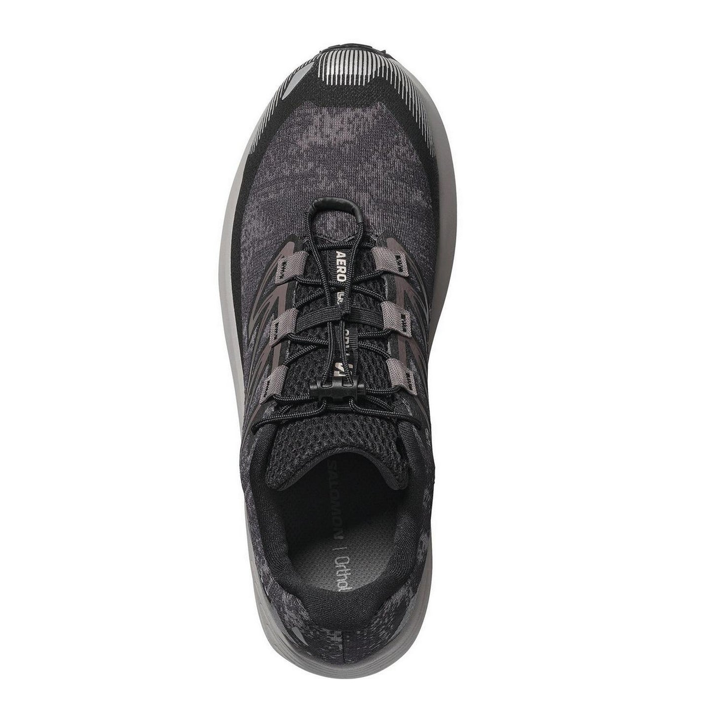 Dark Grey-Black - Lifestyle - Salomon Mens Aero Flow GRVL Trainers