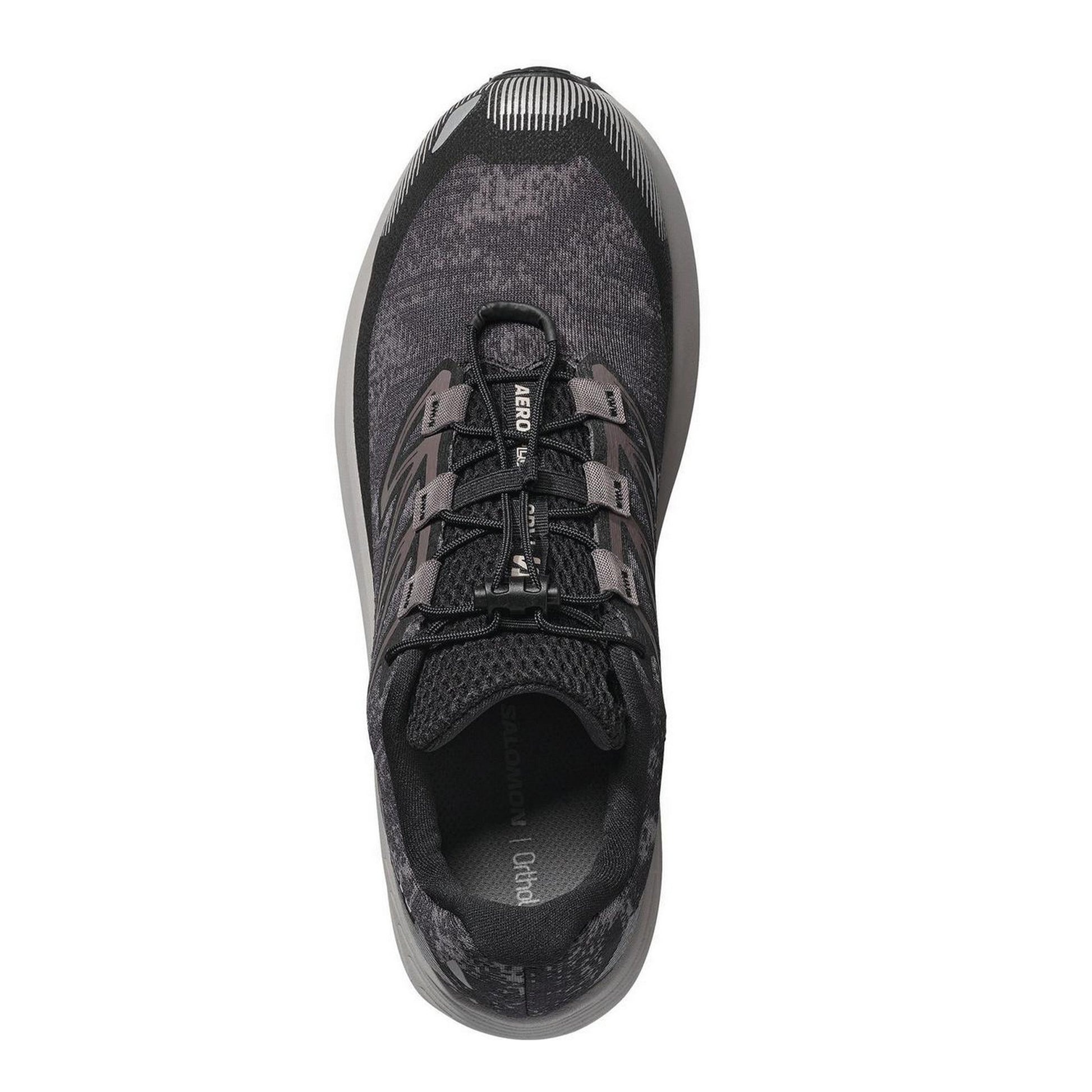Dark Grey-Black - Lifestyle - Salomon Mens Aero Flow GRVL Trainers