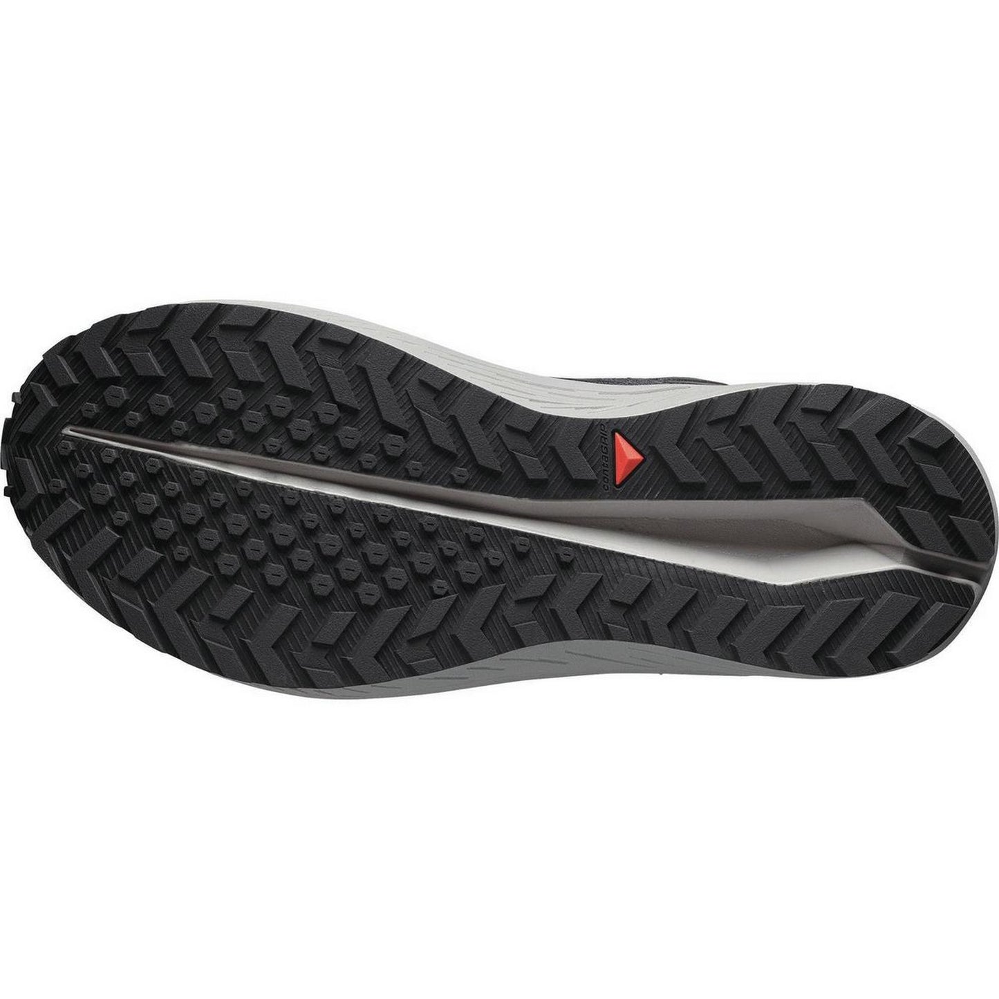 Dark Grey-Black - Pack Shot - Salomon Mens Aero Flow GRVL Trainers