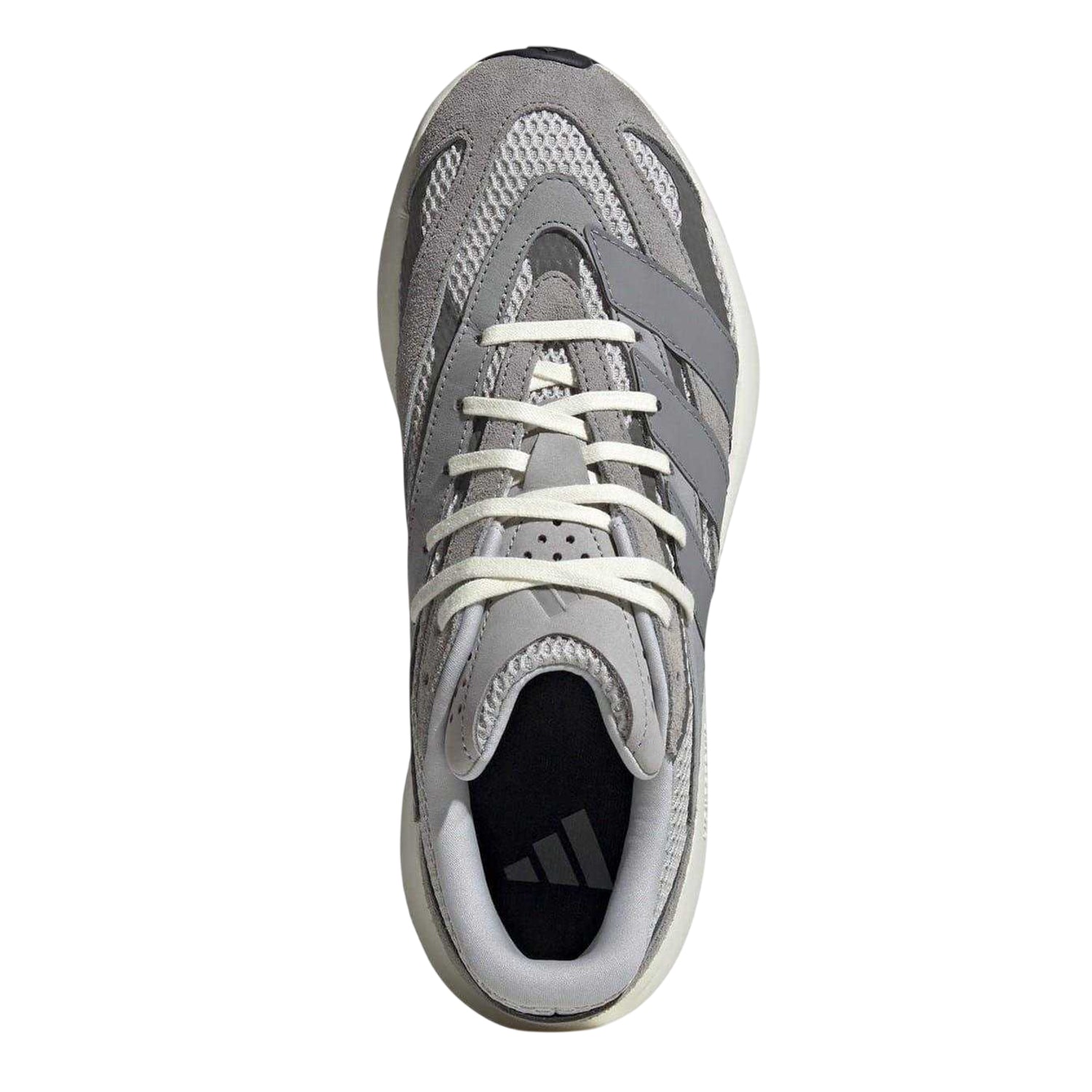 Grey-Metallic - Lifestyle - Adidas Mens Lightblaze Suede Trainers