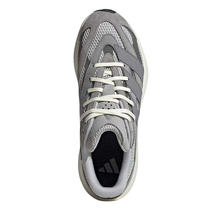 Grey-Metallic - Lifestyle - Adidas Mens Lightblaze Suede Trainers
