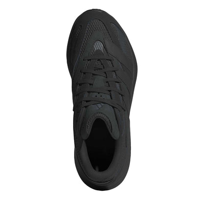 Black-Carbon - Close up - Adidas Mens Lightblaze Suede Trainers