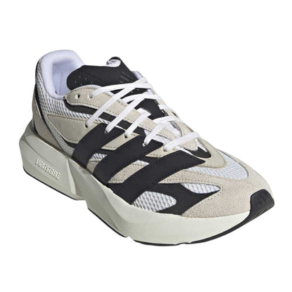 Alumina-Black - Pack Shot - Adidas Mens Lightblaze Suede Trainers