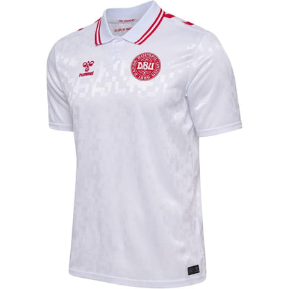 White - Side - Hummel Mens 24-25 Denmark Away Jersey