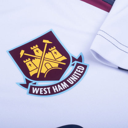 White-Blue - Side - Score Draw Mens 2006 West Ham United FC Away Shirt