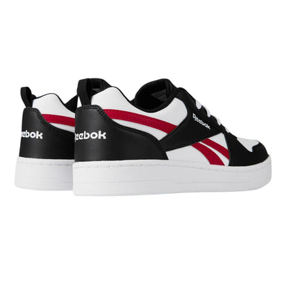 Black-Red - Back - Reebok Childrens-Kids Royal Prime 2.0 Flat Trainers