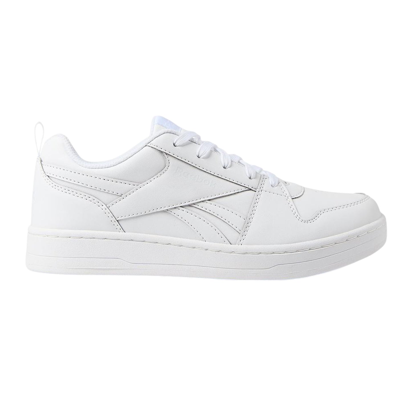 White - Front - Reebok Childrens-Kids Royal Prime 2.0 Flat Trainers