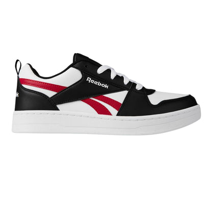Black-Red - Front - Reebok Childrens-Kids Royal Prime 2.0 Flat Trainers