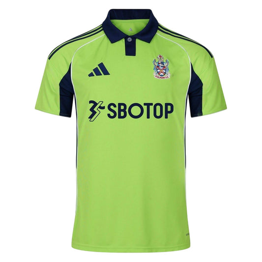 Green-Blue - Front - Fulham FC Mens 25-26 Adidas Away Jersey