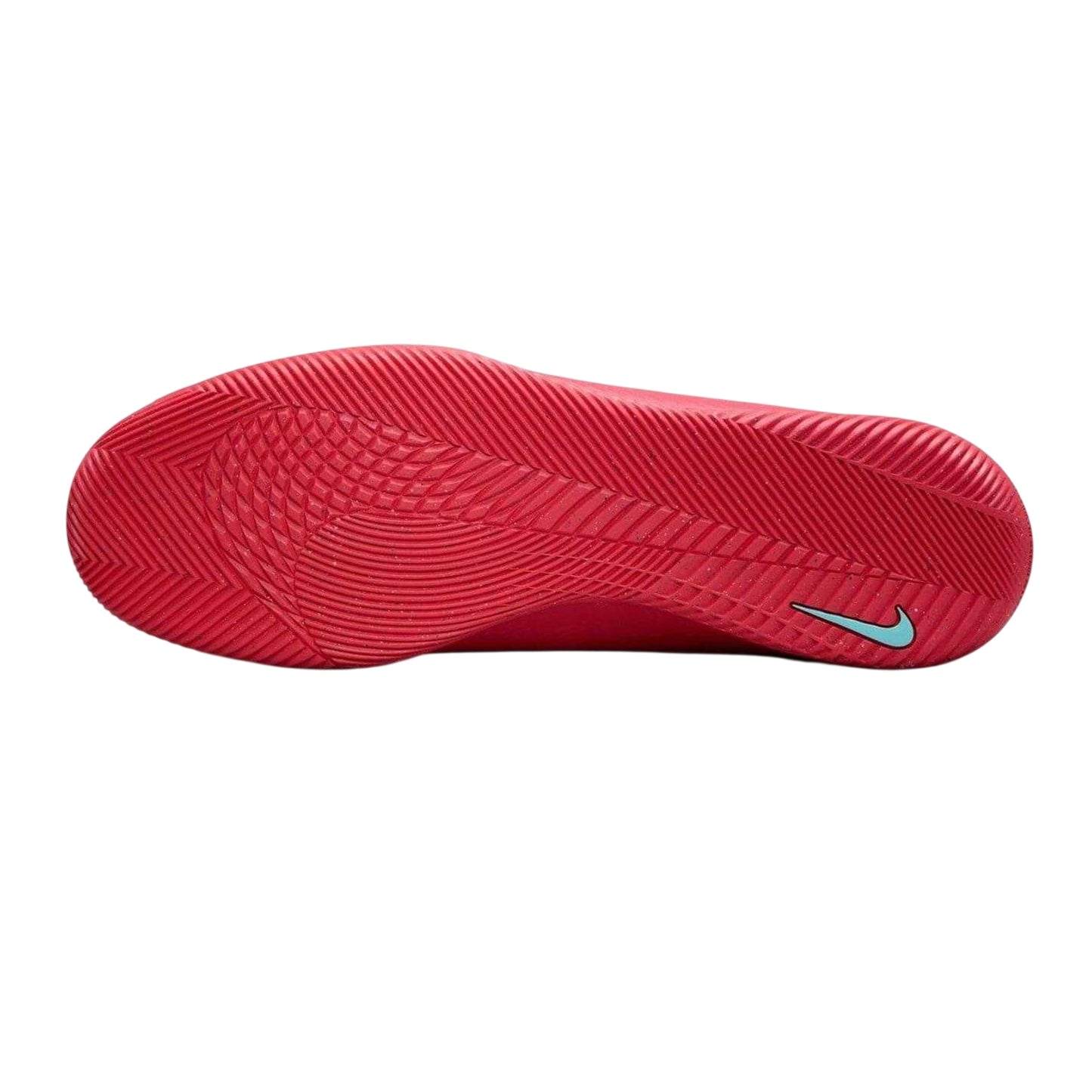Red-Green - Lifestyle - Nike Mens Mercurial Leather Indoor Football Shoes