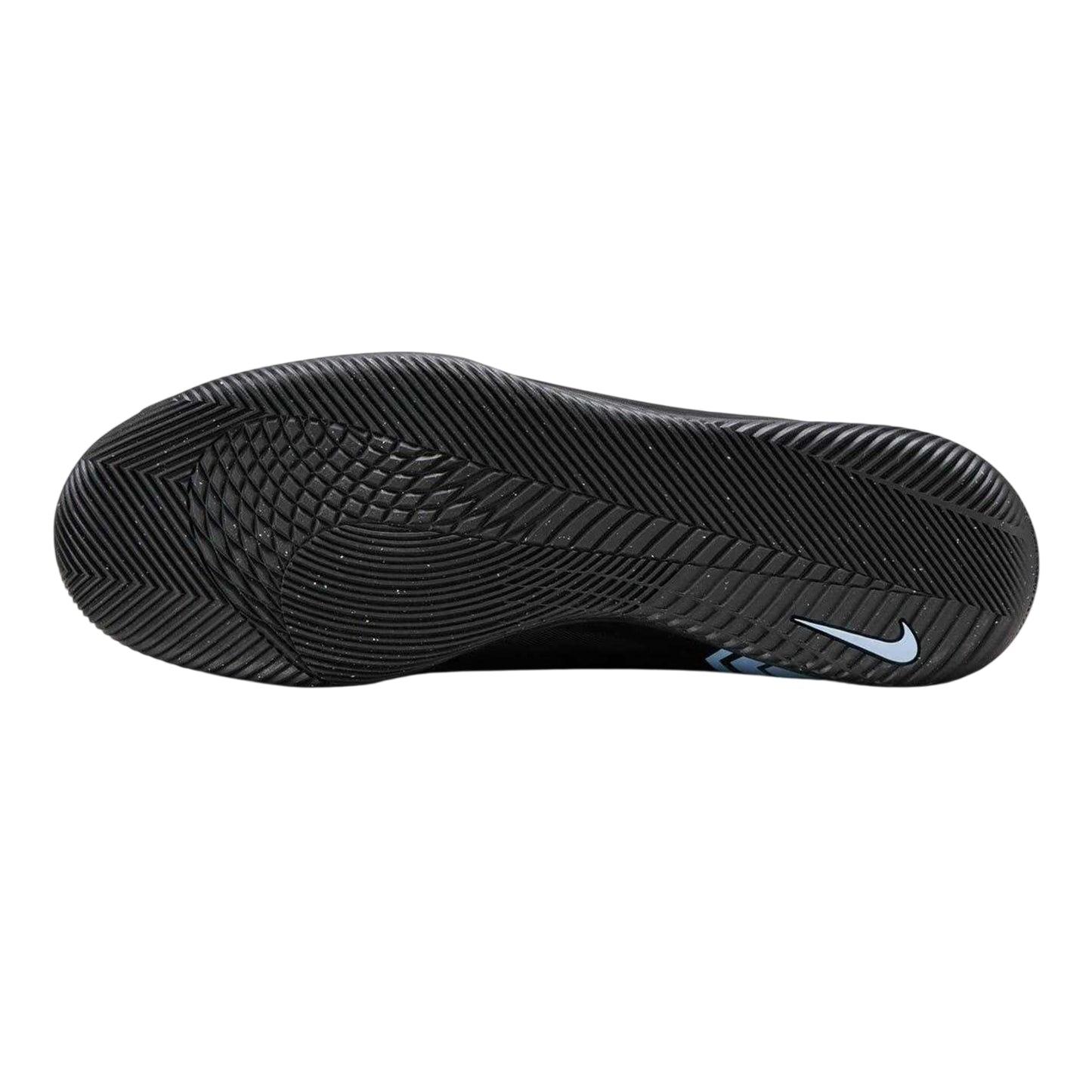 Black-Blue - Lifestyle - Nike Mens Mercurial Leather Indoor Football Shoes