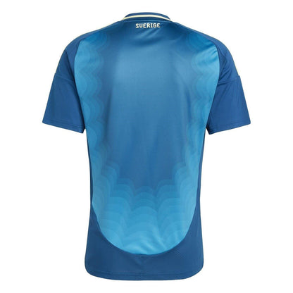 Sweden Blue - Back - Adidas Womens-Ladies 2025 Sweden FA Away Jersey