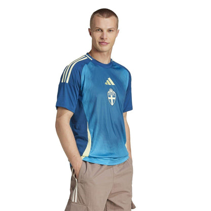 Sweden Blue - Lifestyle - Adidas Womens-Ladies 2025 Sweden FA Away Jersey