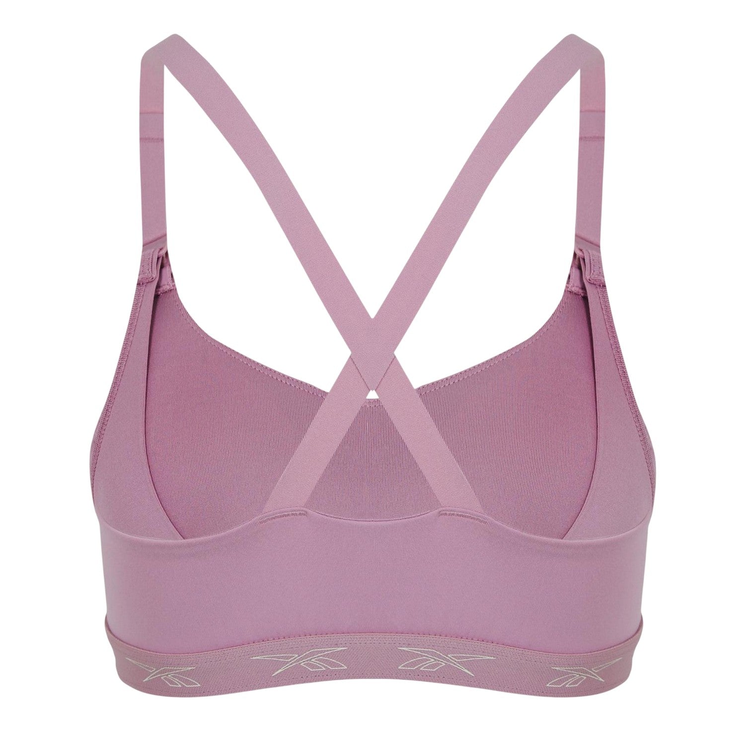 Pink - Back - Reebok Womens-Ladies Sports Bra
