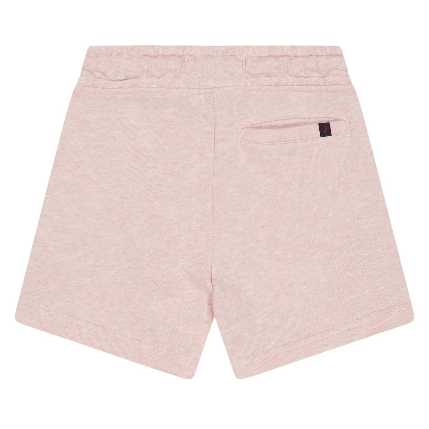 Pink - Back - Farah Childrens-Kids Marl Sweat Shorts