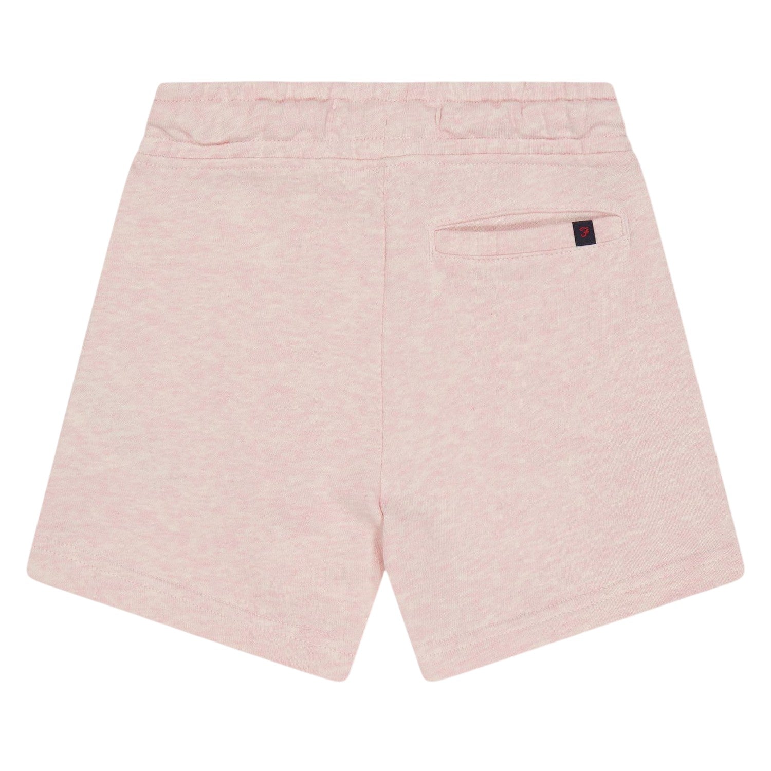 Pink - Back - Farah Childrens-Kids Marl Sweat Shorts