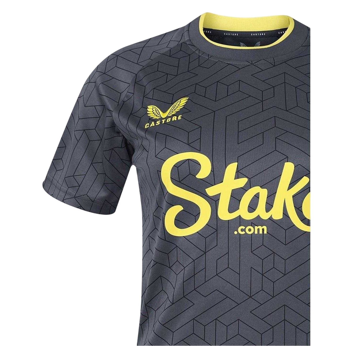 Ebony - Side - Castore Mens 2024 2025 Everton FC Away Jersey