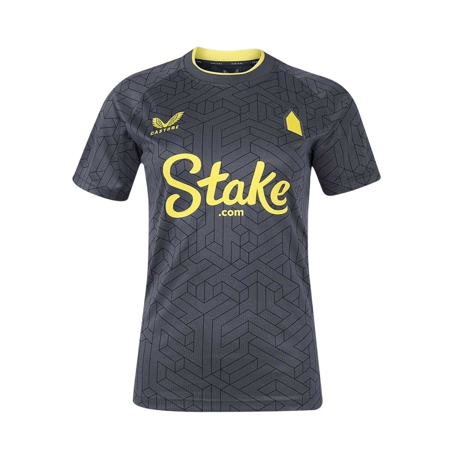 Ebony - Front - Castore Mens 2024 2025 Everton FC Away Jersey