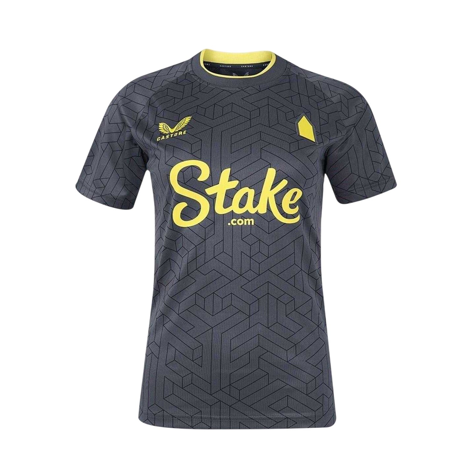Ebony - Front - Castore Mens 2024 2025 Everton FC Away Jersey