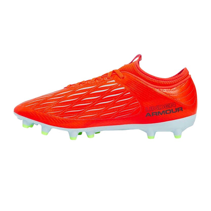 Red - Back - Under Armour Mens Magnetico Elite 4 Firm Ground Football Boots