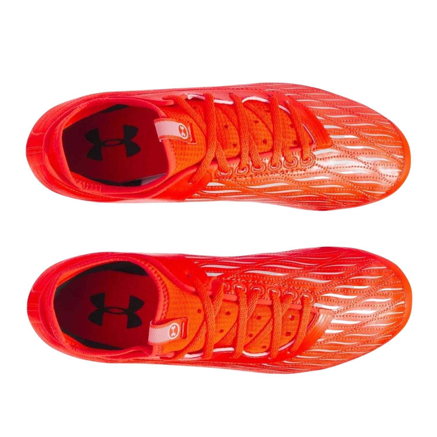 Red - Side - Under Armour Mens Magnetico Elite 4 Firm Ground Football Boots