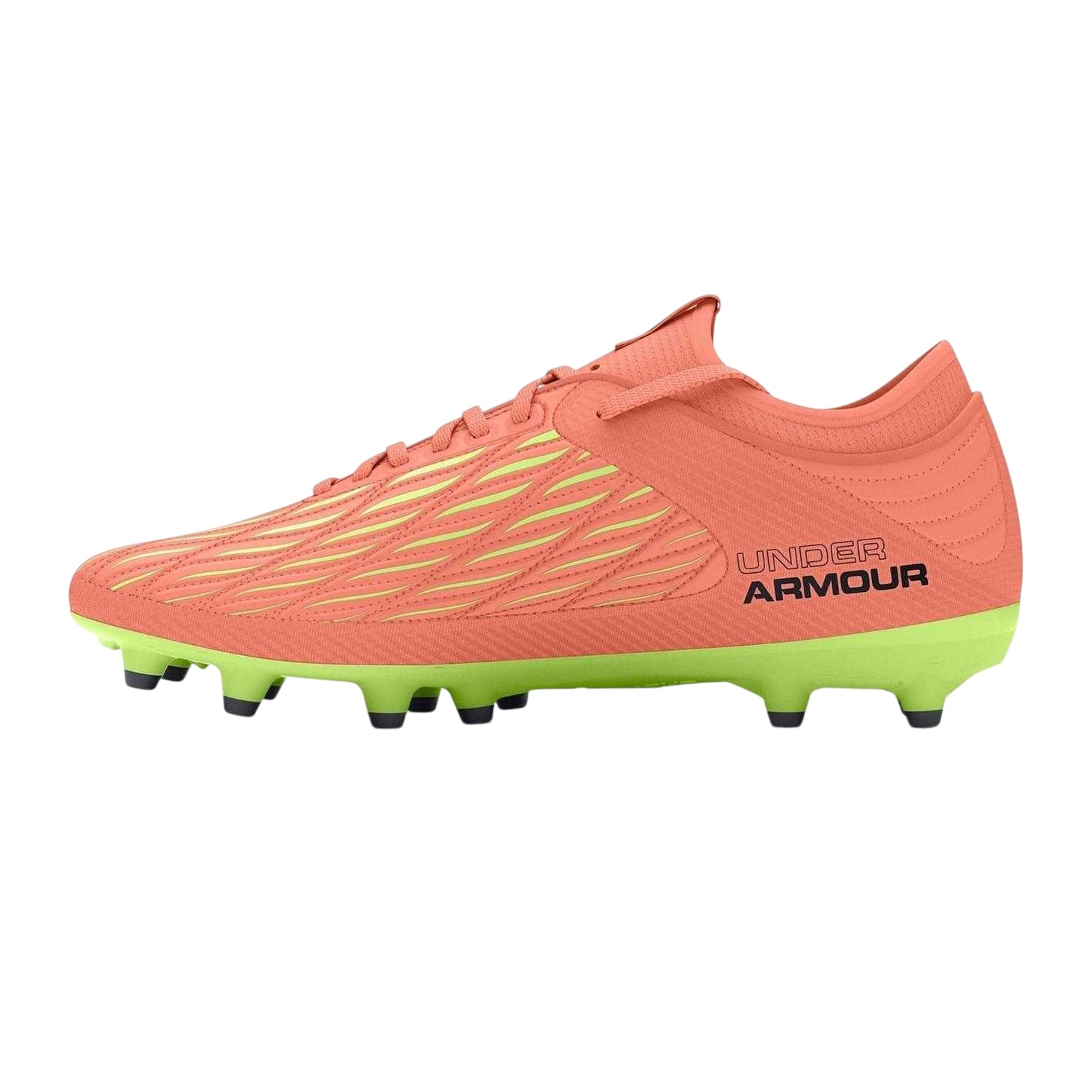 Orange - Back - Under Armour Mens Magnetico Elite 4 Firm Ground Football Boots