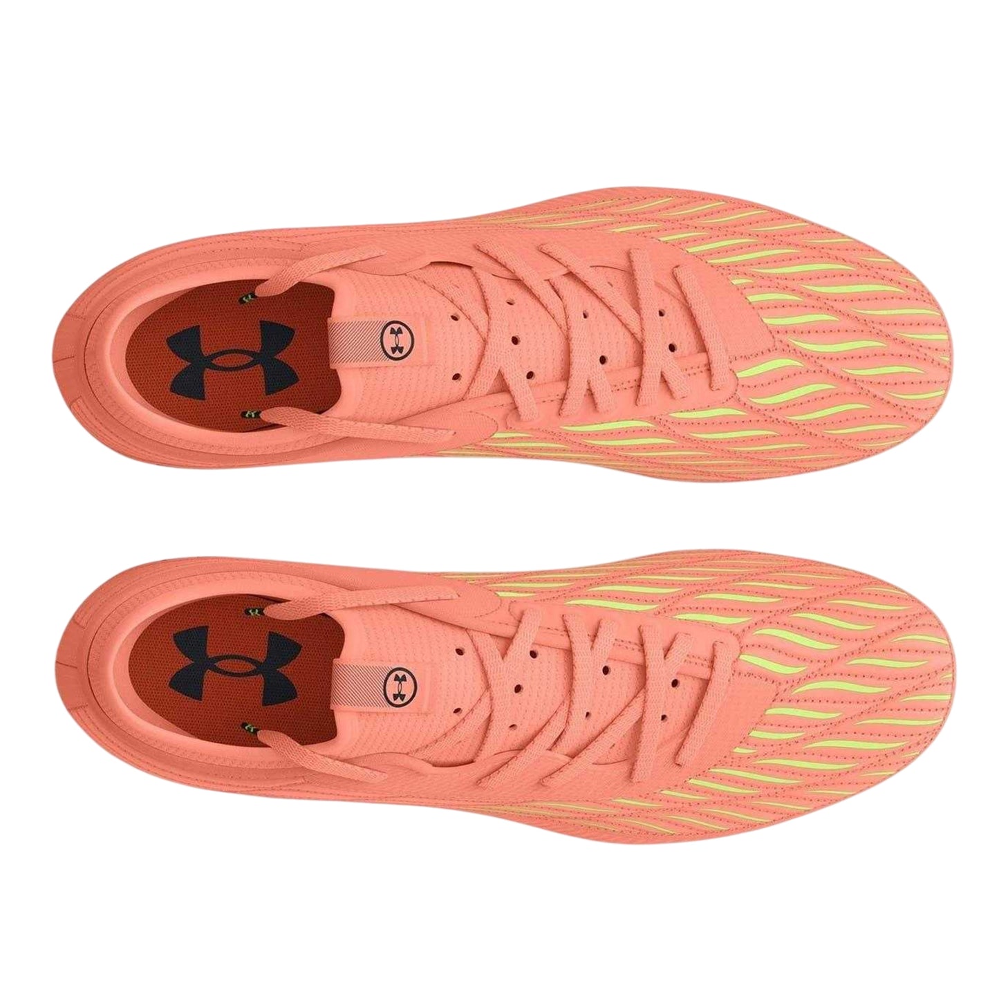 Orange - Side - Under Armour Mens Magnetico Elite 4 Firm Ground Football Boots