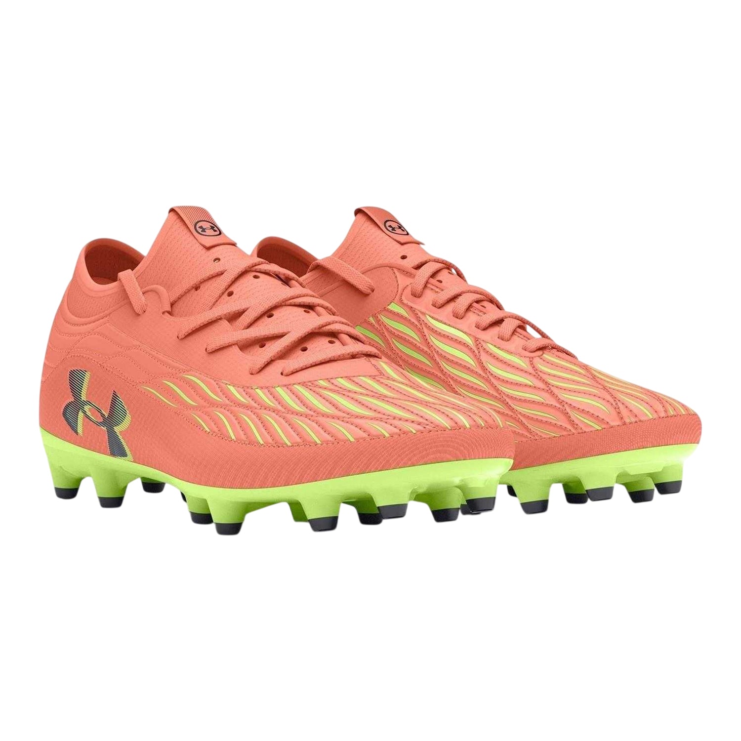 Orange - Pack Shot - Under Armour Mens Magnetico Elite 4 Firm Ground Football Boots