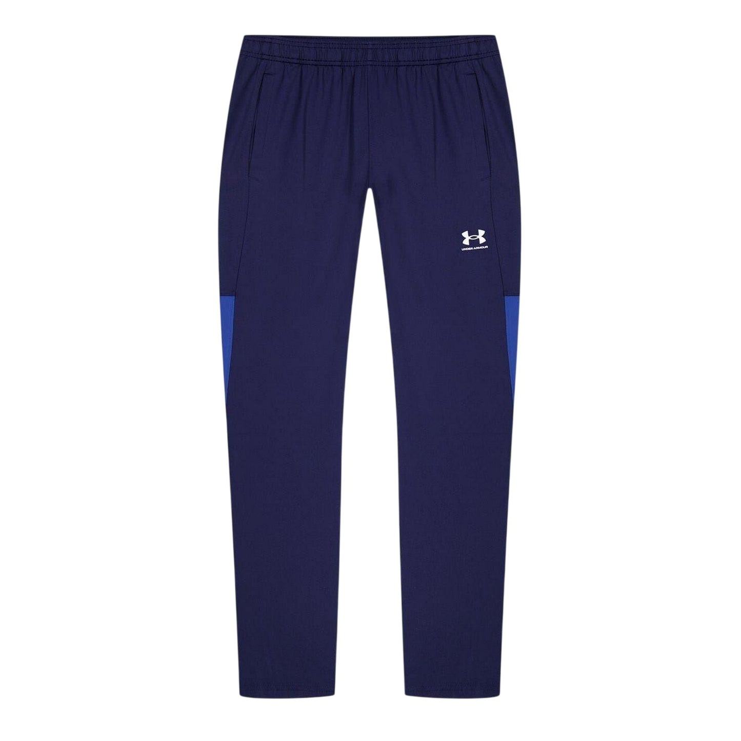 Midnight Navy - Front - Under Armour Childrens-Kids Training Tracksuit Bottoms