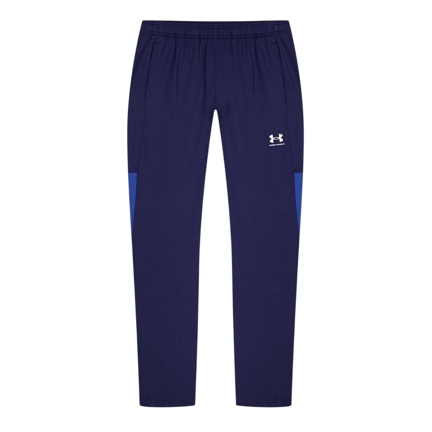 Midnight Navy - Front - Under Armour Childrens-Kids Training Tracksuit Bottoms