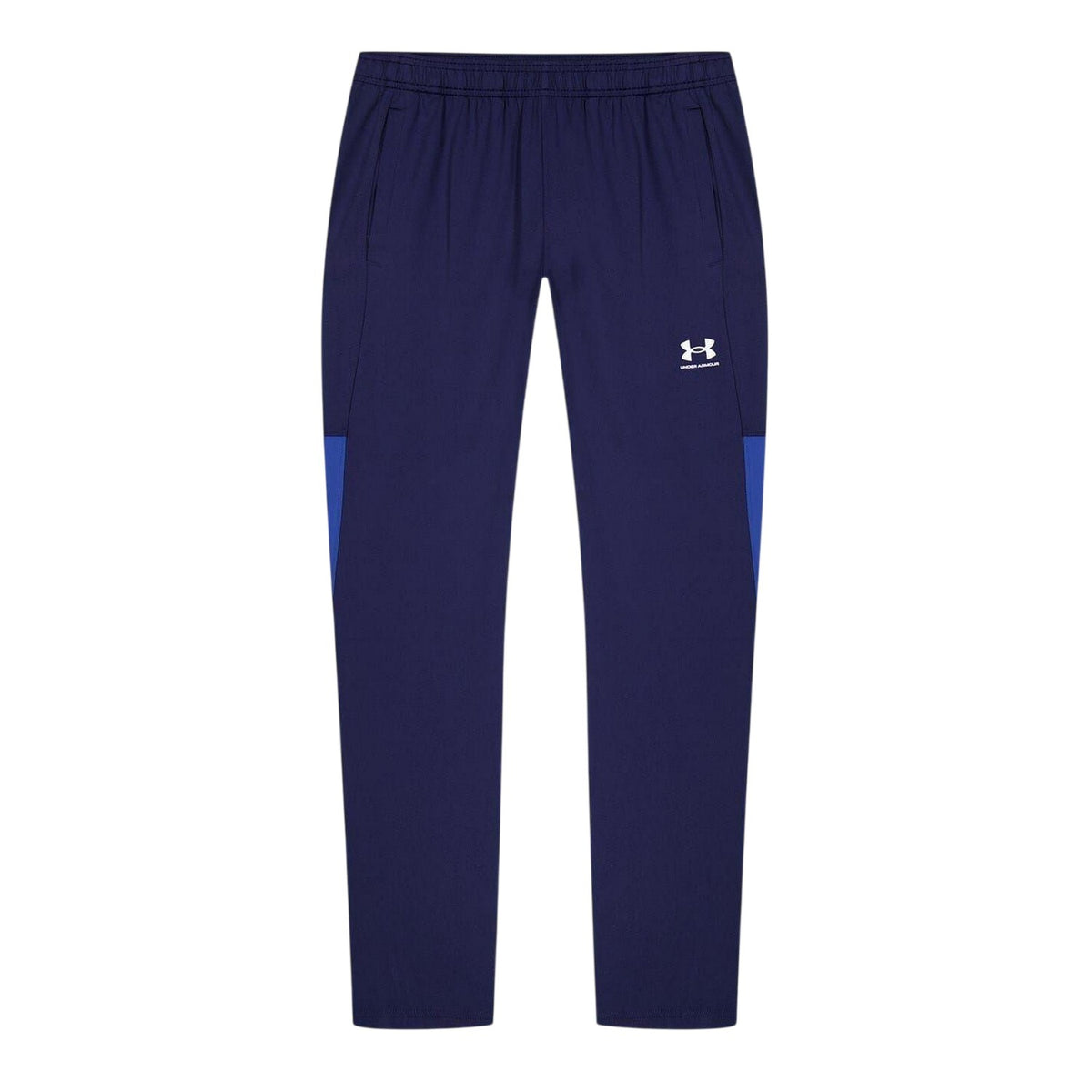 Midnight Navy - Front - Under Armour Childrens-Kids Training Tracksuit Bottoms