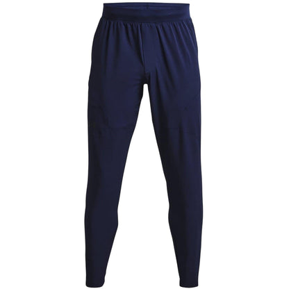 Blue - Front - Under Armour Mens Unstoppable Solid Slim Tracksuit Bottoms
