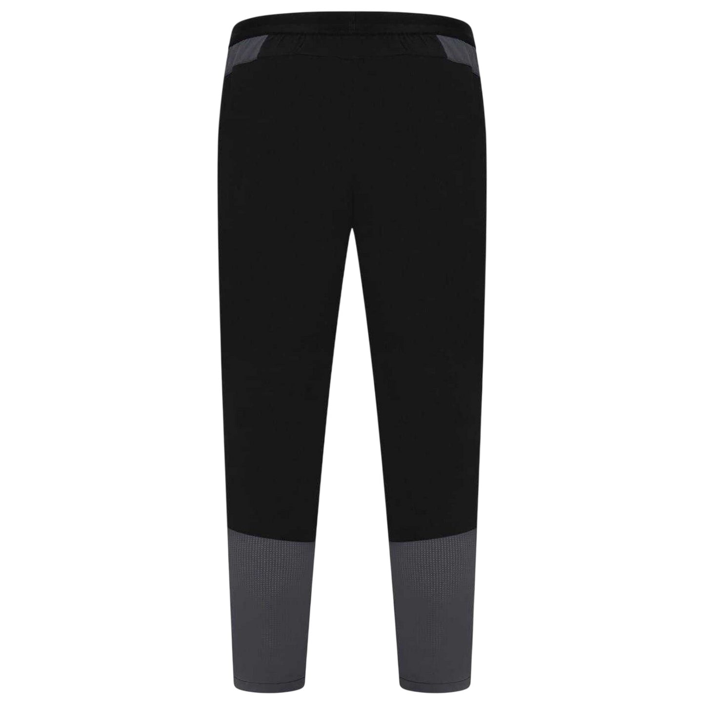 Black-Graphite - Back - Gym King Mens Prog Tracksuit Bottoms
