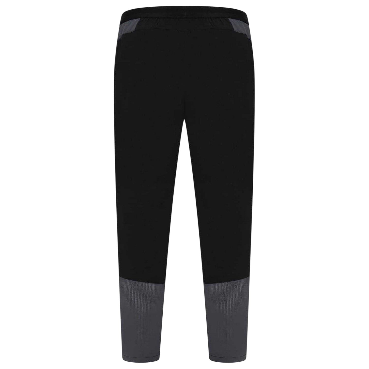 Black-Graphite - Back - Gym King Mens Prog Tracksuit Bottoms