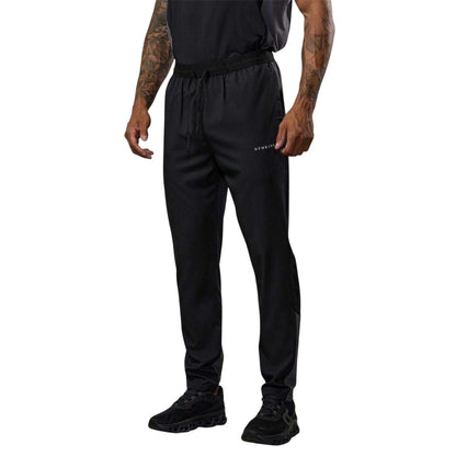 Black-Graphite - Side - Gym King Mens Prog Tracksuit Bottoms