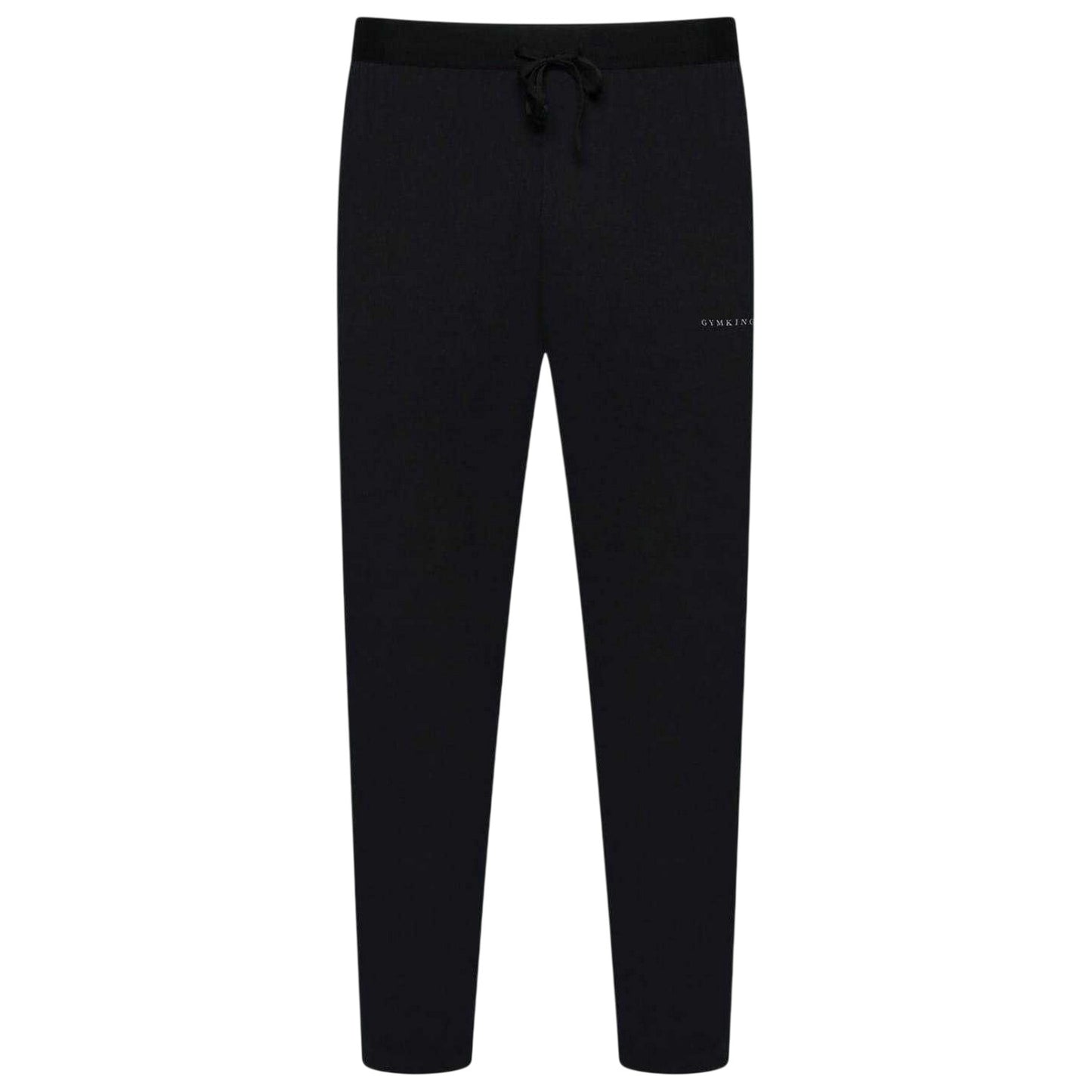 Black-Graphite - Front - Gym King Mens Prog Tracksuit Bottoms
