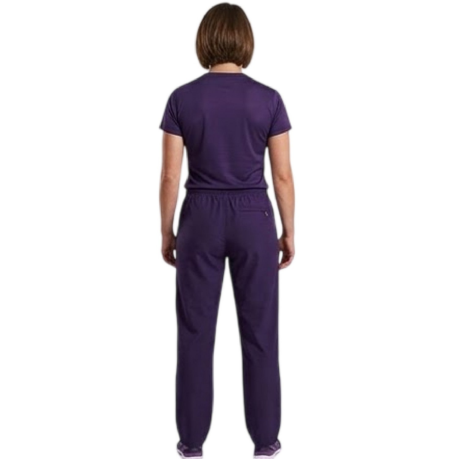 Navy - Back - Gilbert Womens-Ladies Synergie Tracksuit Bottoms