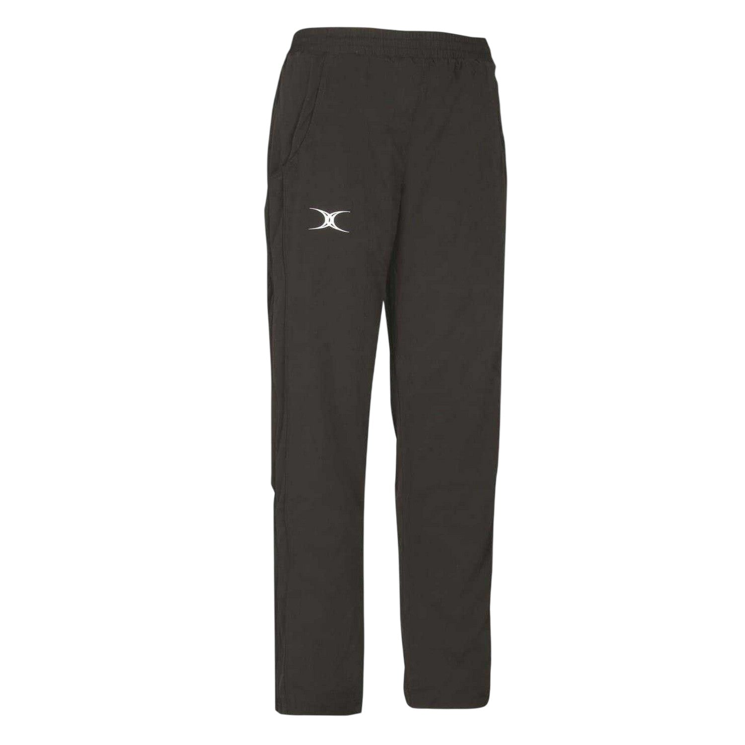 Black - Front - Gilbert Womens-Ladies Synergie Tracksuit Bottoms