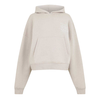 Cream - Front - Jack Wills Womens-Ladies Oversized Hoodie