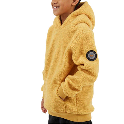 Mustard - Lifestyle - Brave Soul Childrens-Kids Kangaroo Pocket Hoodie
