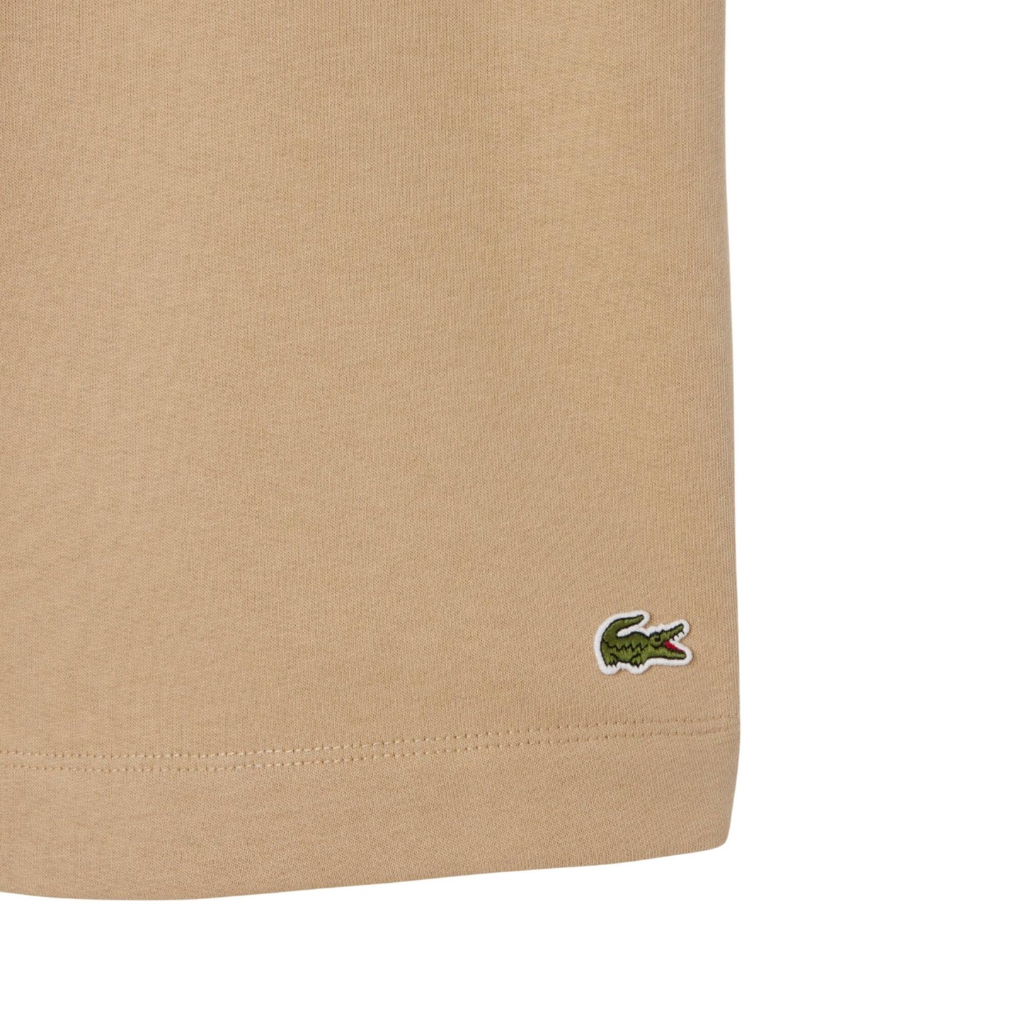 Beige - Lifestyle - Lacoste Mens Fleece Regular Shorts