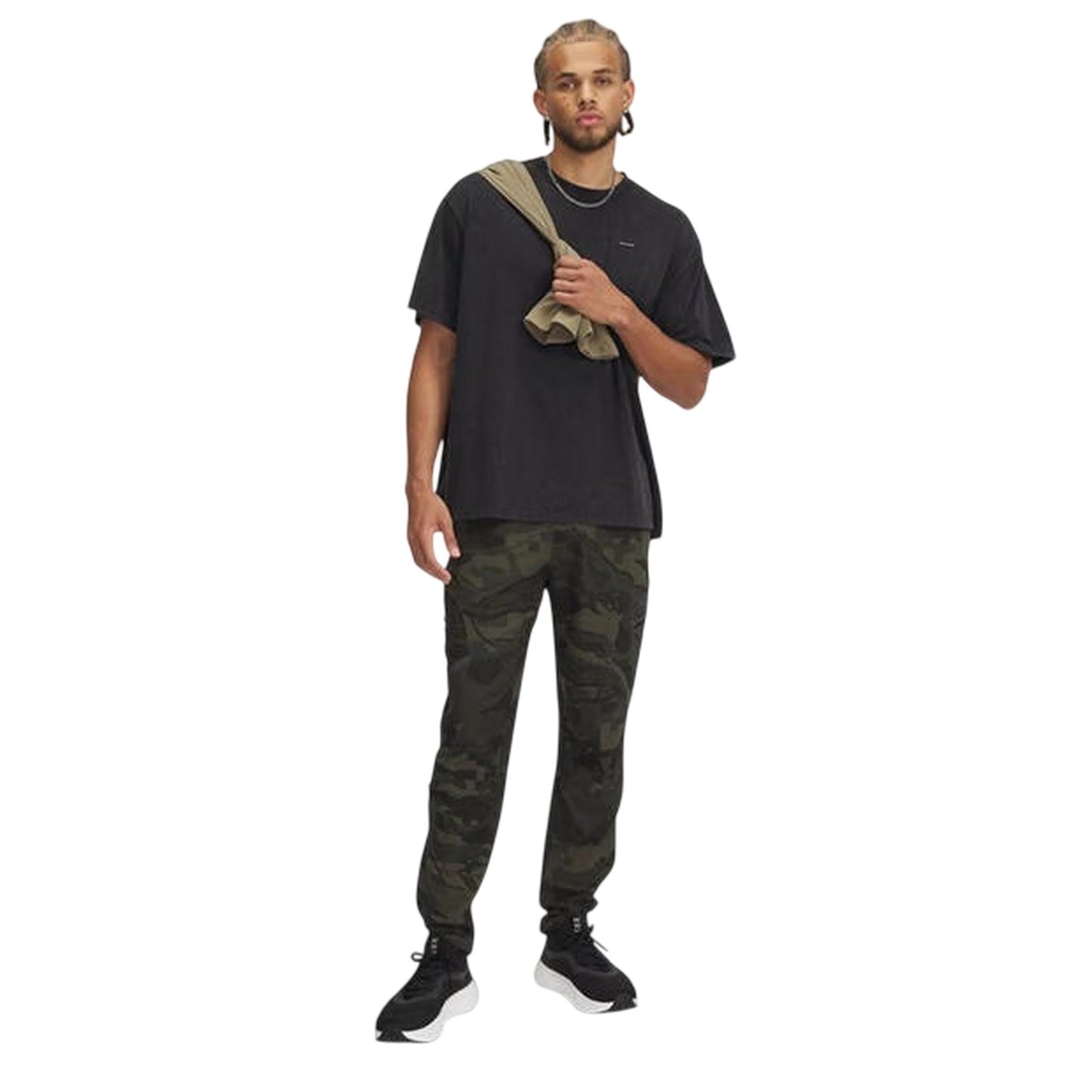 Green Camo - Lifestyle - Under Armour Mens Unstoppable Woven Combat Trousers