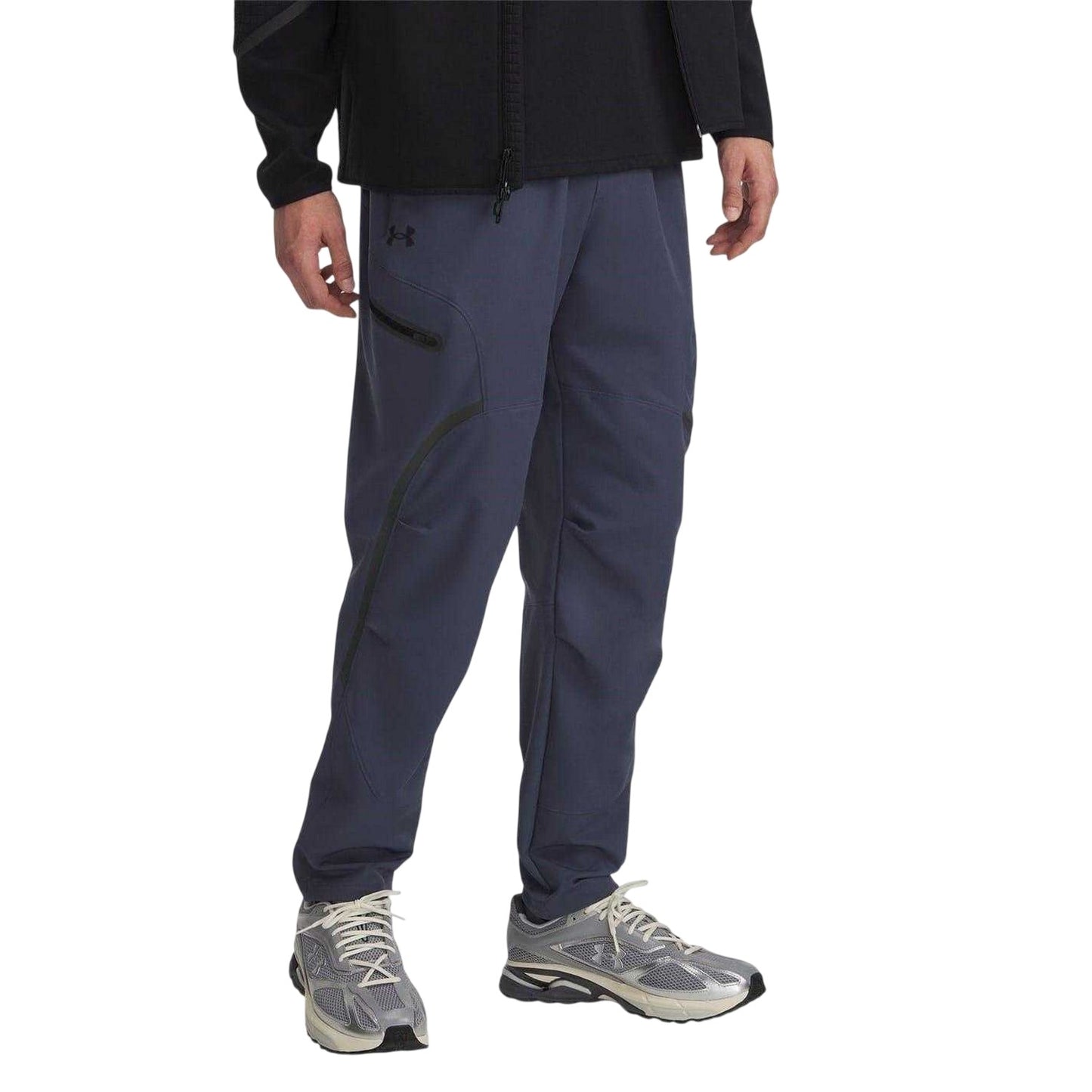 Grey - Front - Under Armour Mens Unstoppable Woven Combat Trousers
