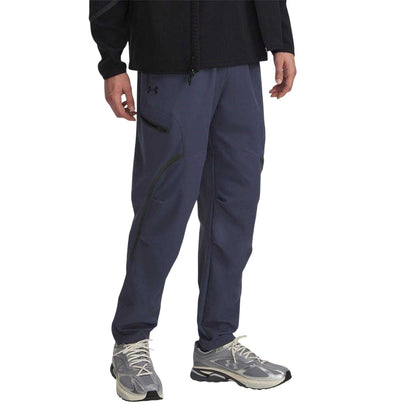 Grey - Front - Under Armour Mens Unstoppable Woven Combat Trousers