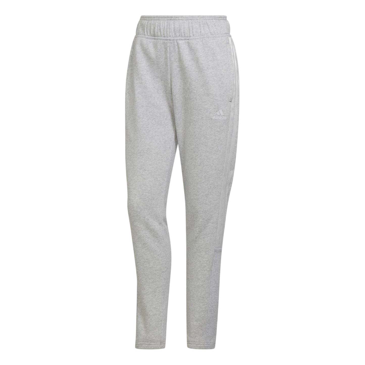 Light Grey - Front - Adidas Womens-Ladies Tiro Marl Sweatpants