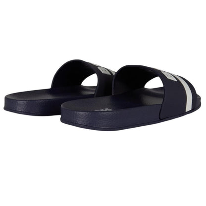 Navy - Back - Boss Womens-Ladies Lettering Slides