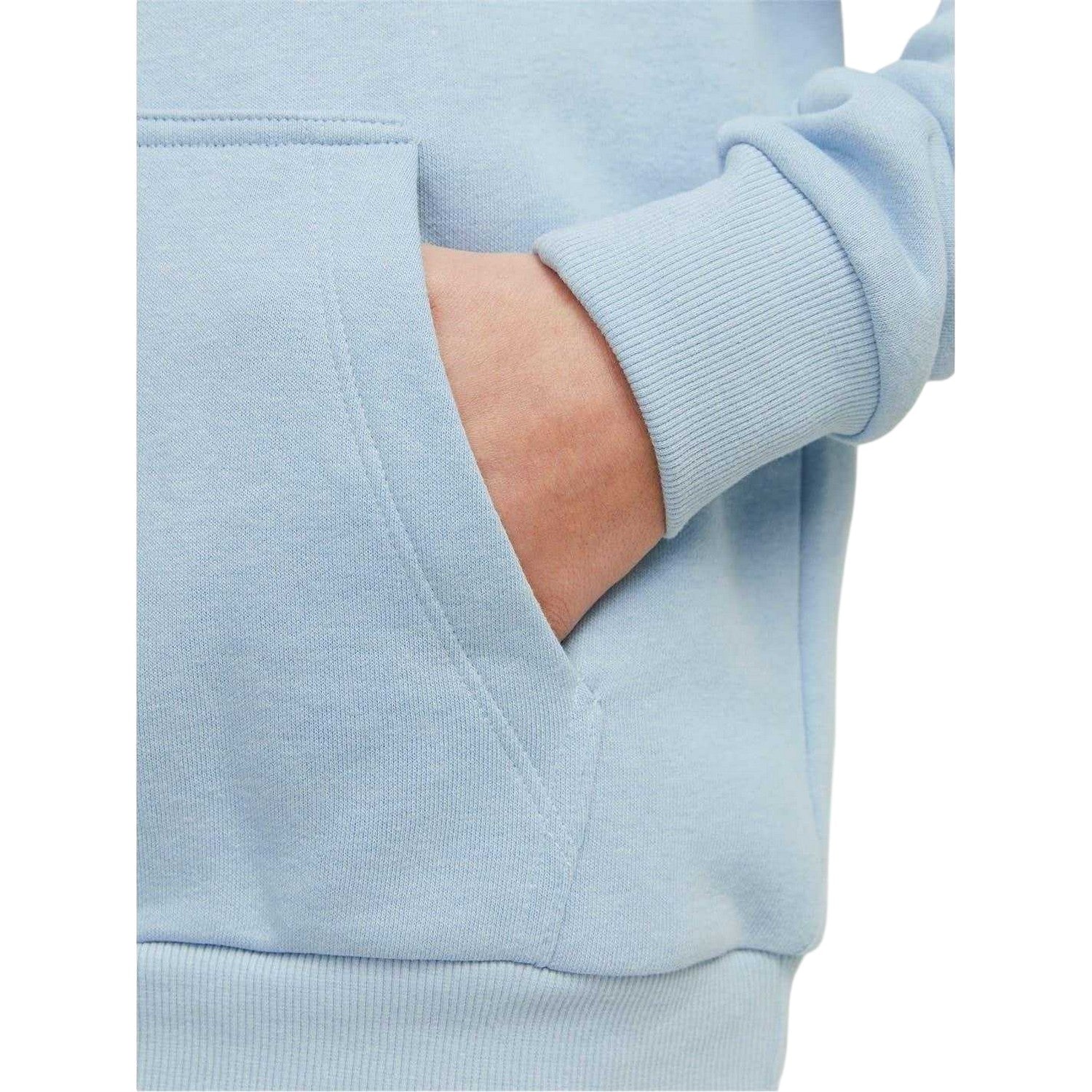 Chambray Blue - Side - Jack And Jones Boys Varsity Hoodie