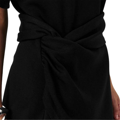 Black - Side - 4th & Reckless Womens-Ladies Ruched T-Shirt Dress