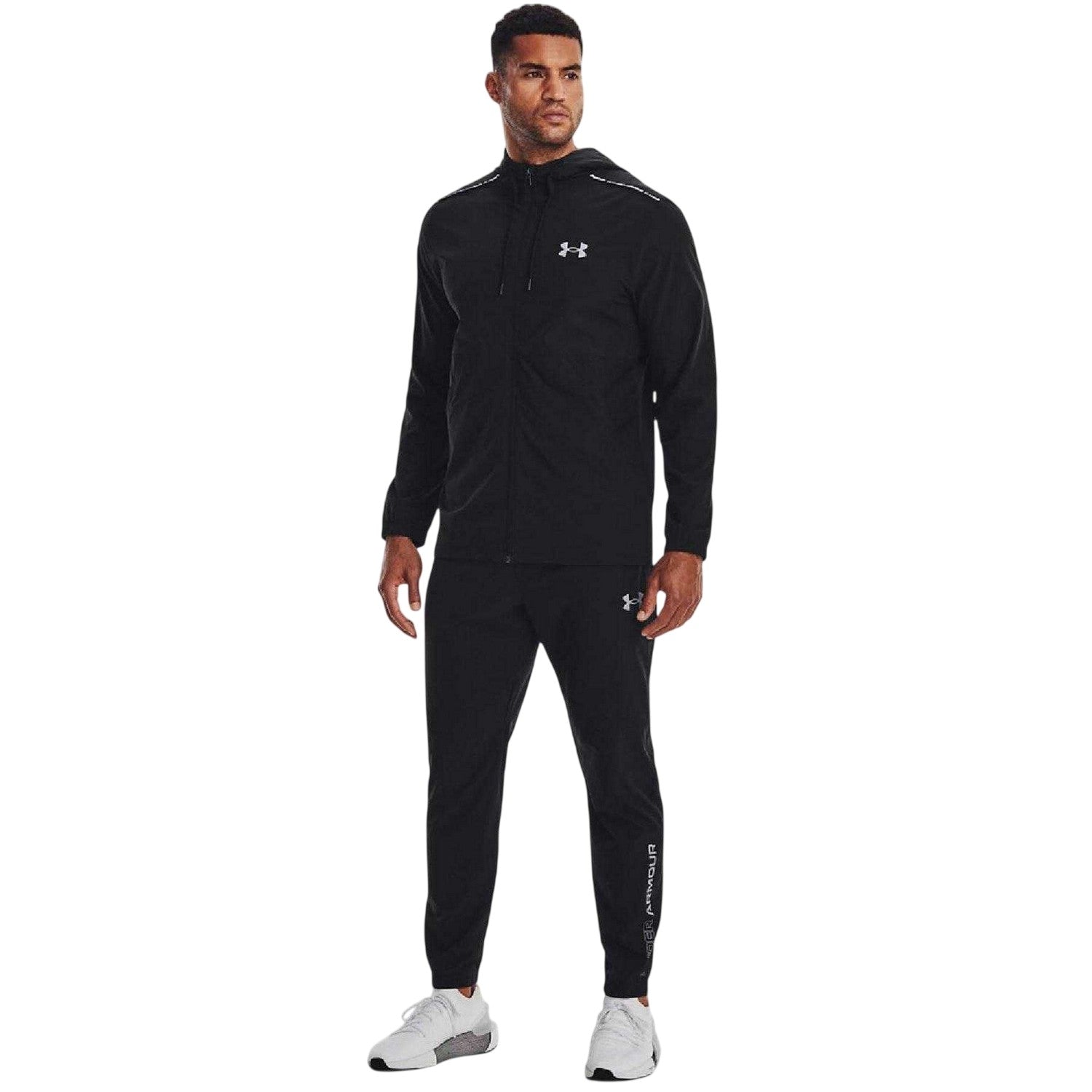 Black - Lifestyle - Under Armour Mens Tracksuit Bottoms