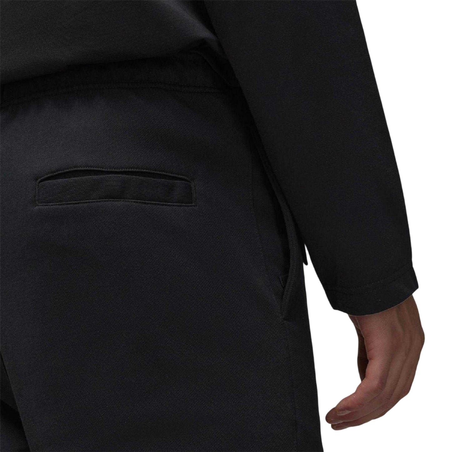 Black - Side - Y-3 Mens French Terry Tracksuit Bottoms